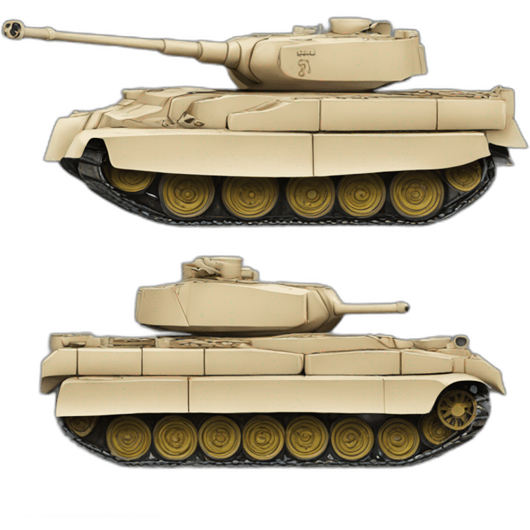 Tiger 1 tank emoji