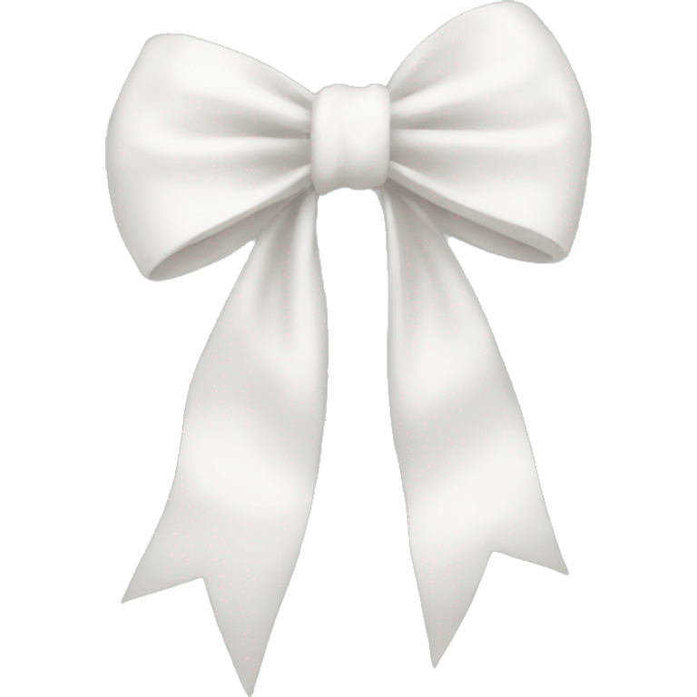 white bow emoji