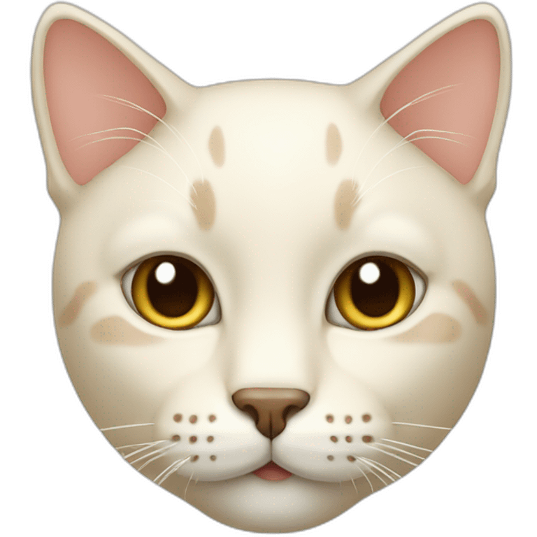 cream cat emoji