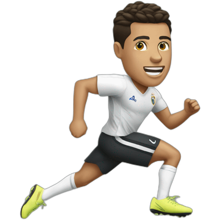 Ronaldo running emoji