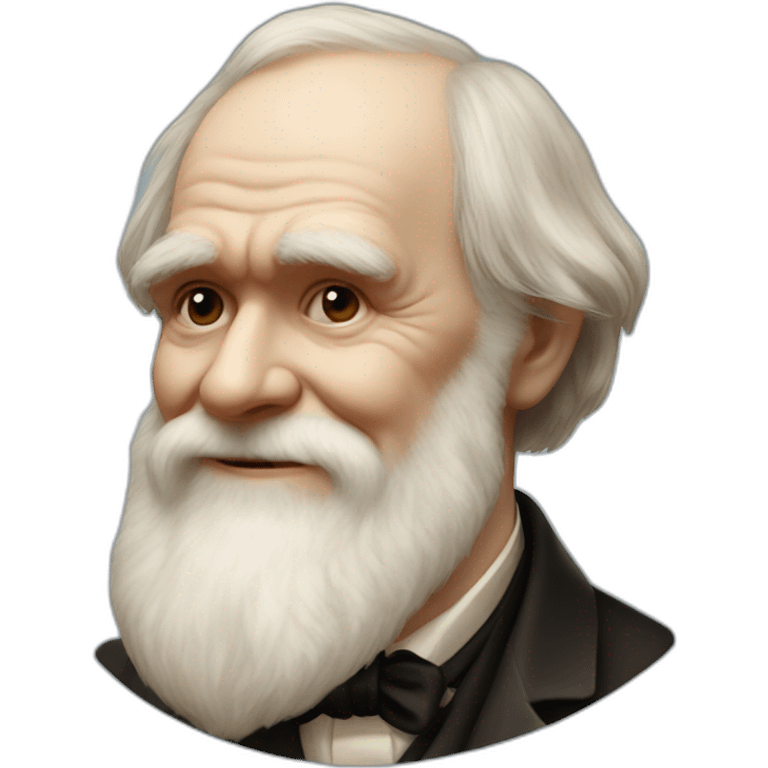 charles darwin smile emoji