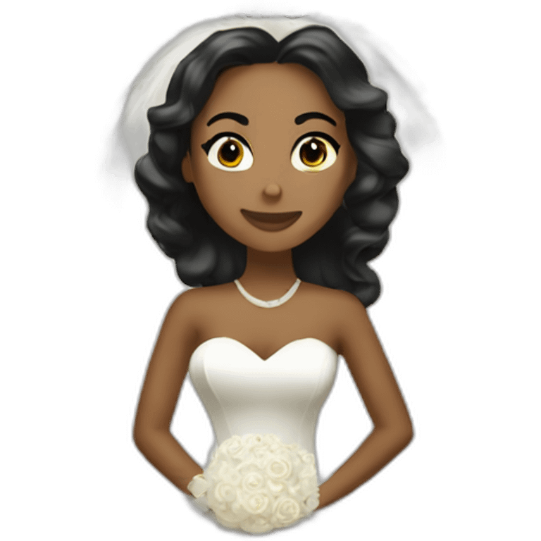 The corps bride emoji