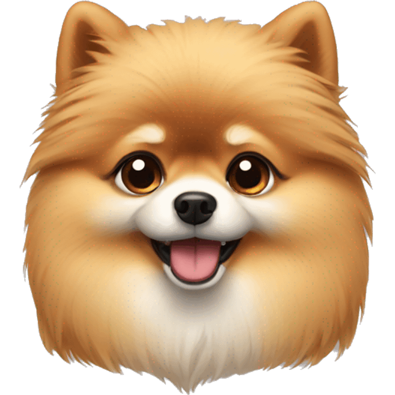 Crying pomeranian emoji