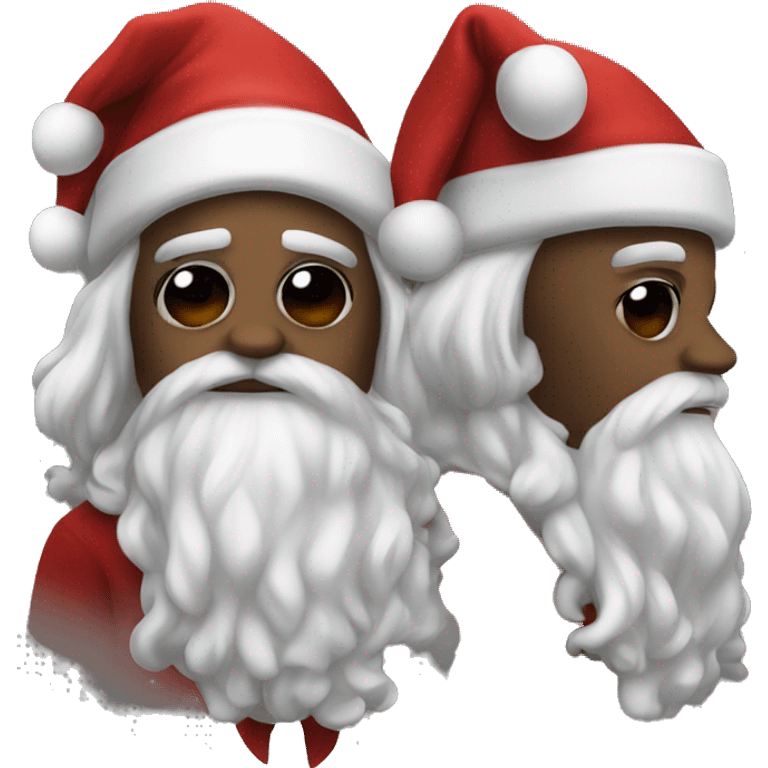 gangster santa emoji