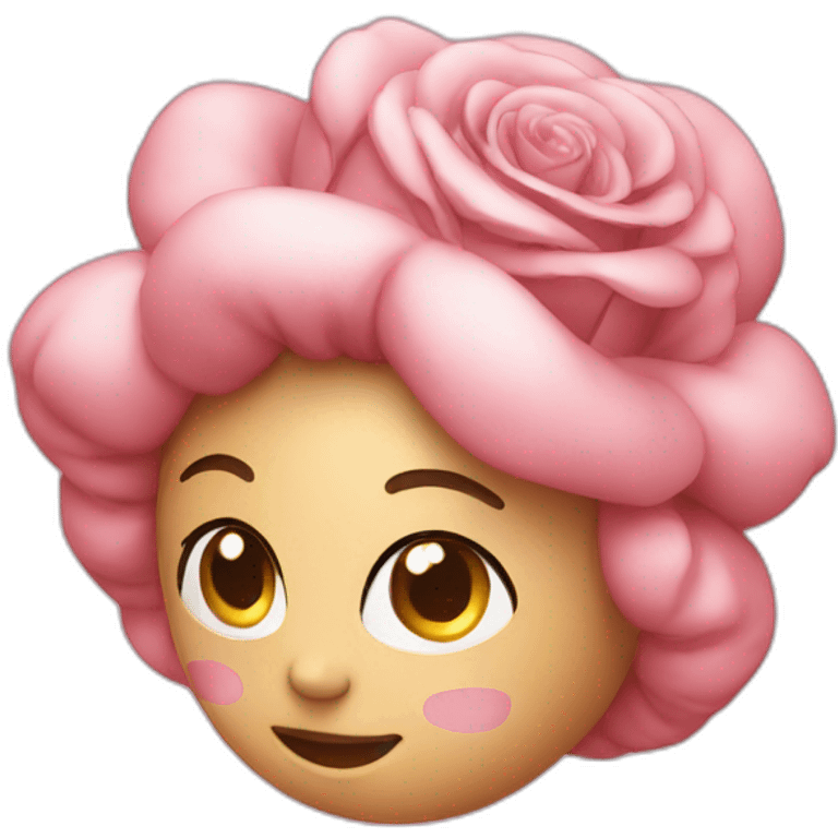 rose toy emoji