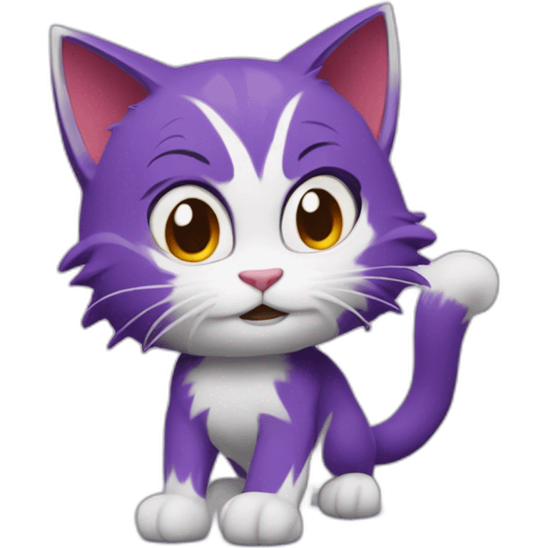 Blaze the cat emoji