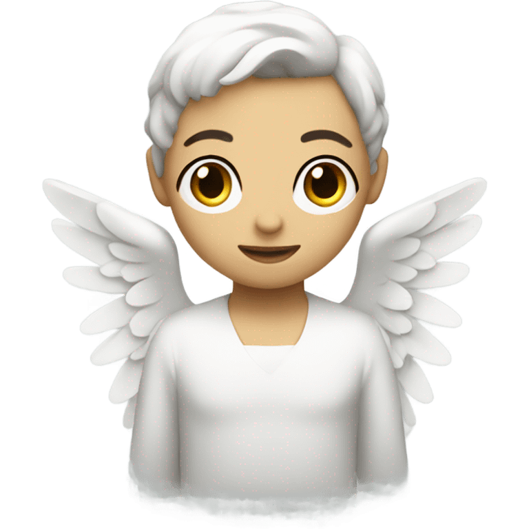 angel minimalist,  emoji