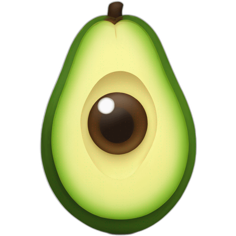 Avocado mit Augen emoji