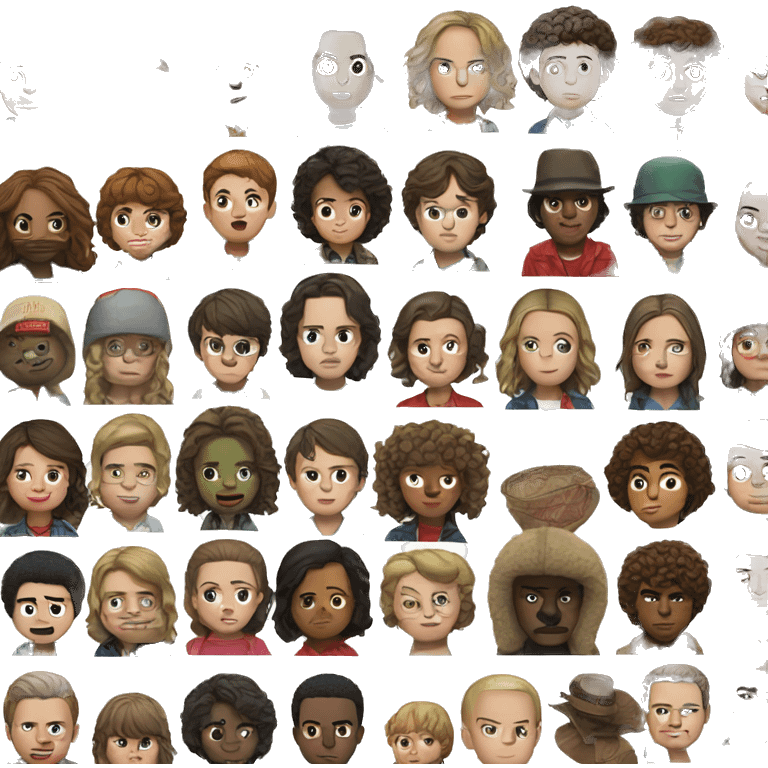 Stranger things emoji