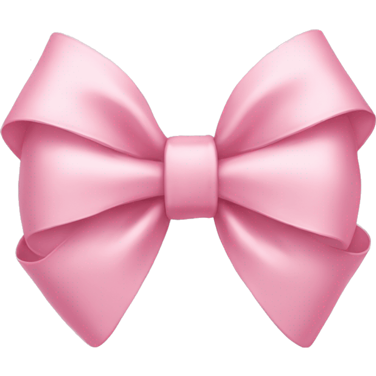 Light pink bow emoji