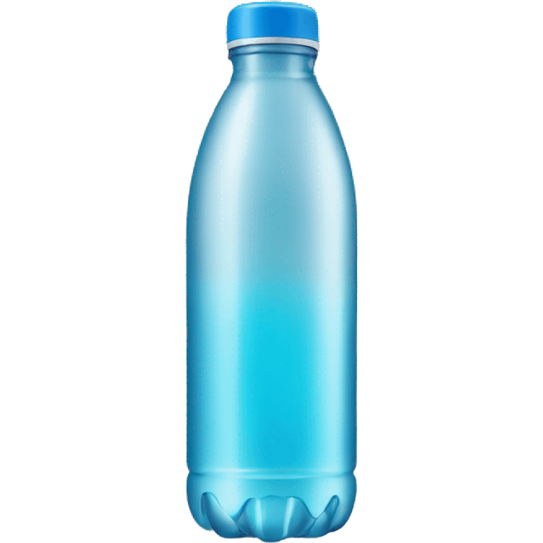 water bottle with letter emoji