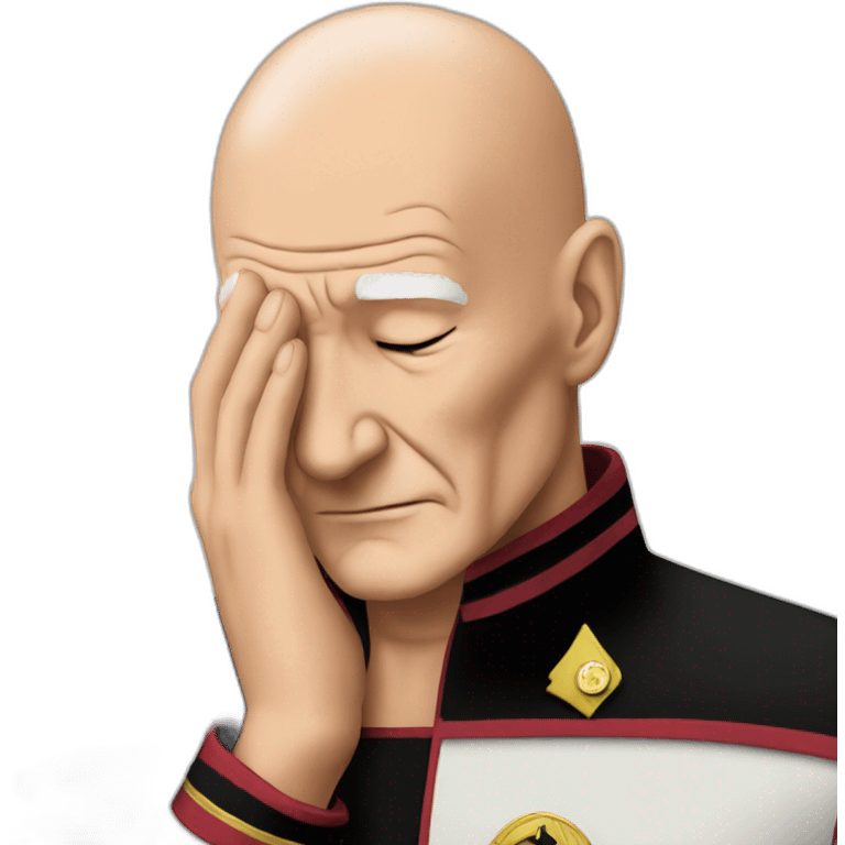 Captain Picard facepalm emoji