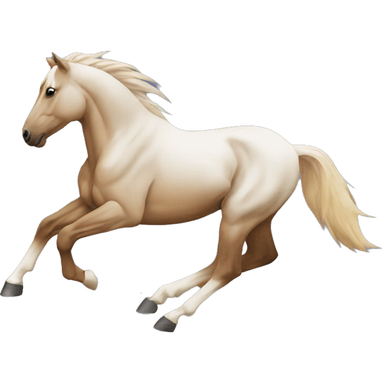 Mustang logo running horse  emoji