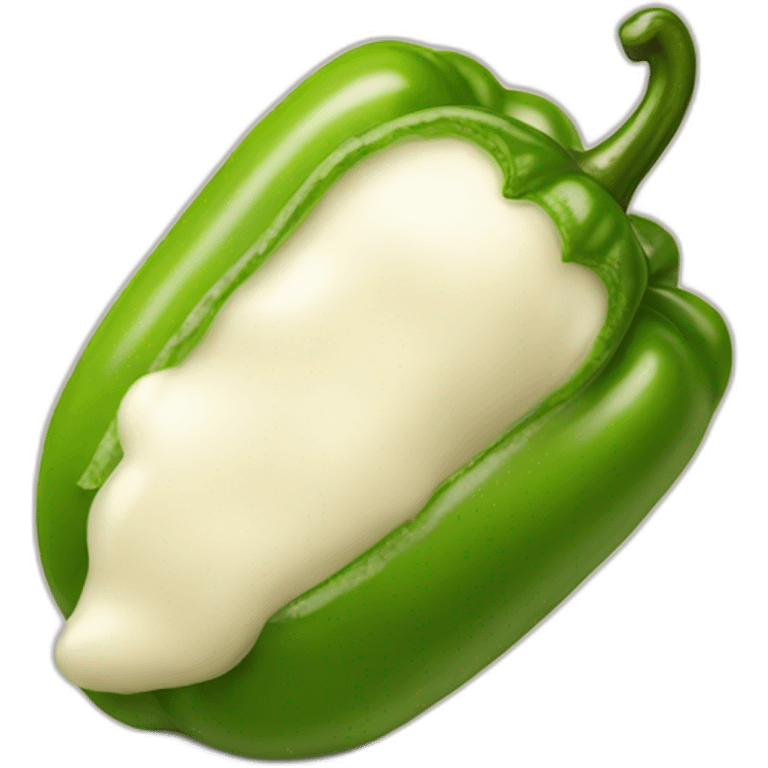 Cream filled pepper emoji