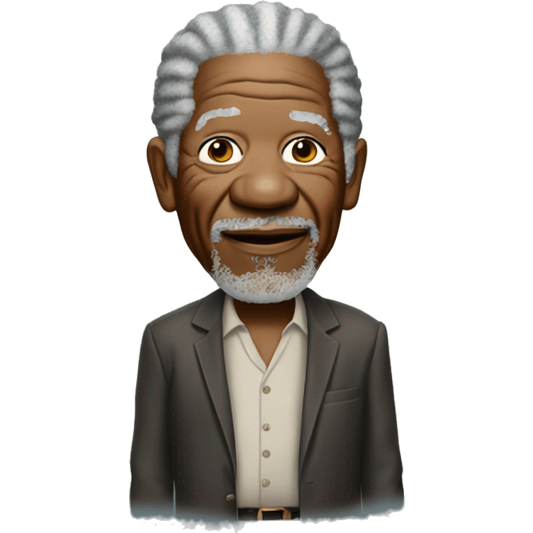 MORGAN FREEMAN lwgo full body emoji