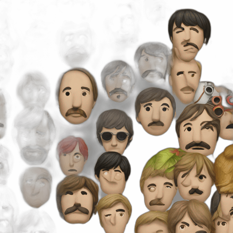 Beatles sgt pepper emoji