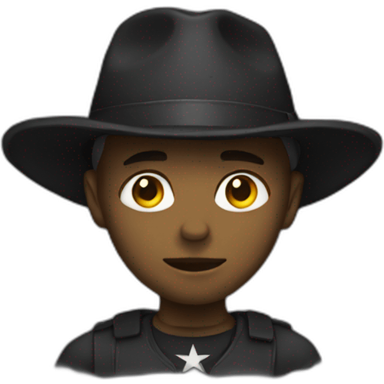 Black star emoji