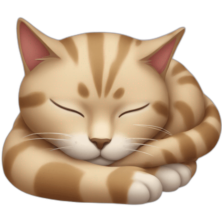 Cat sleep emoji