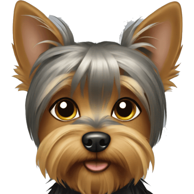 yorkshire terrier girl emoji