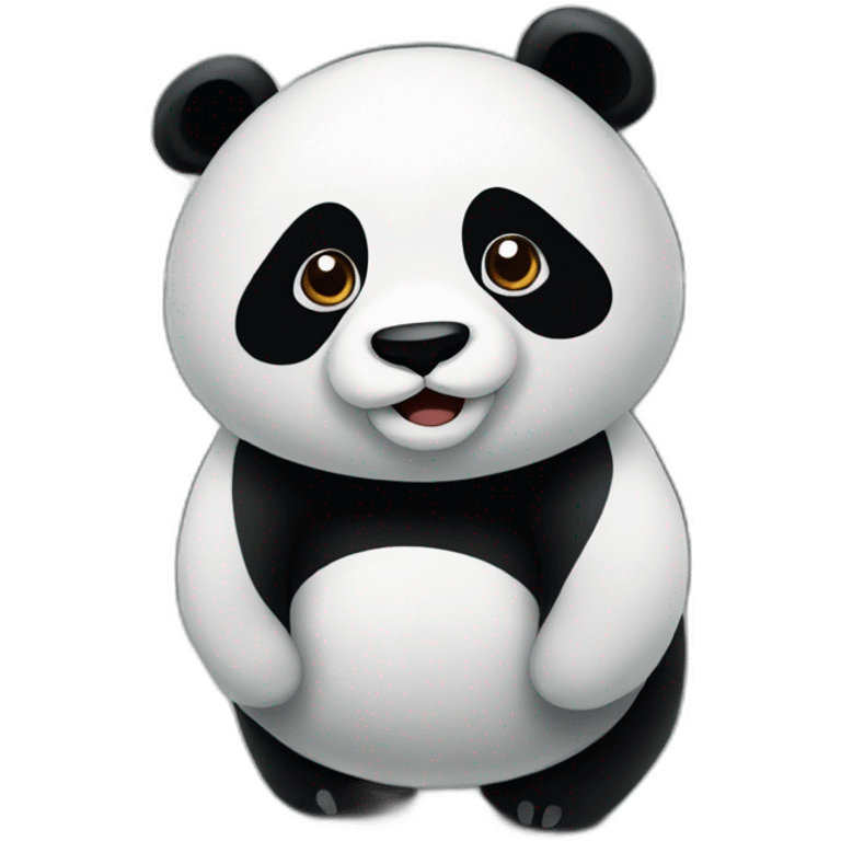 panda in the underground emoji