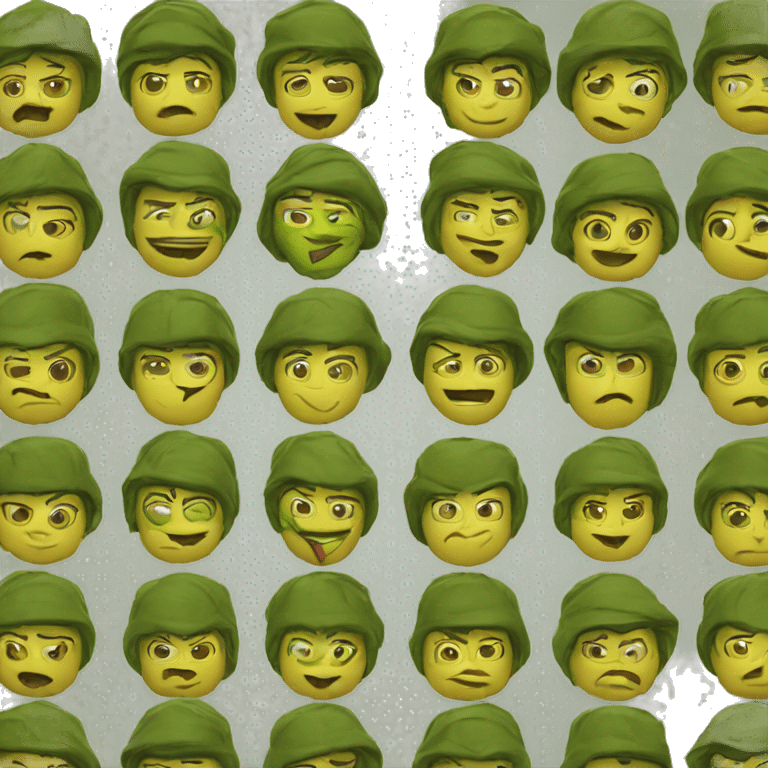 Army. Mr. Grinch emoji