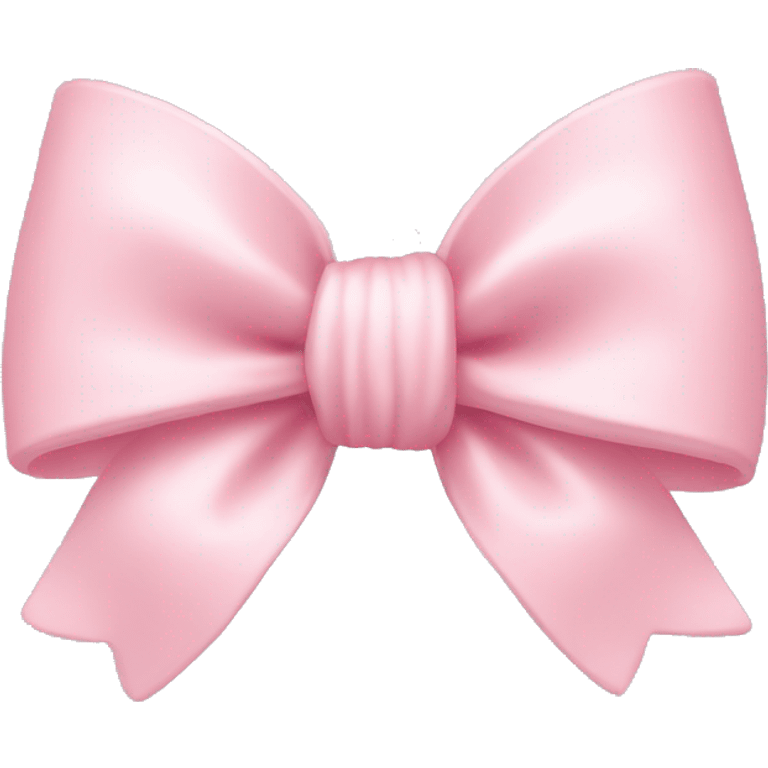 pastel pink cute bow emoji