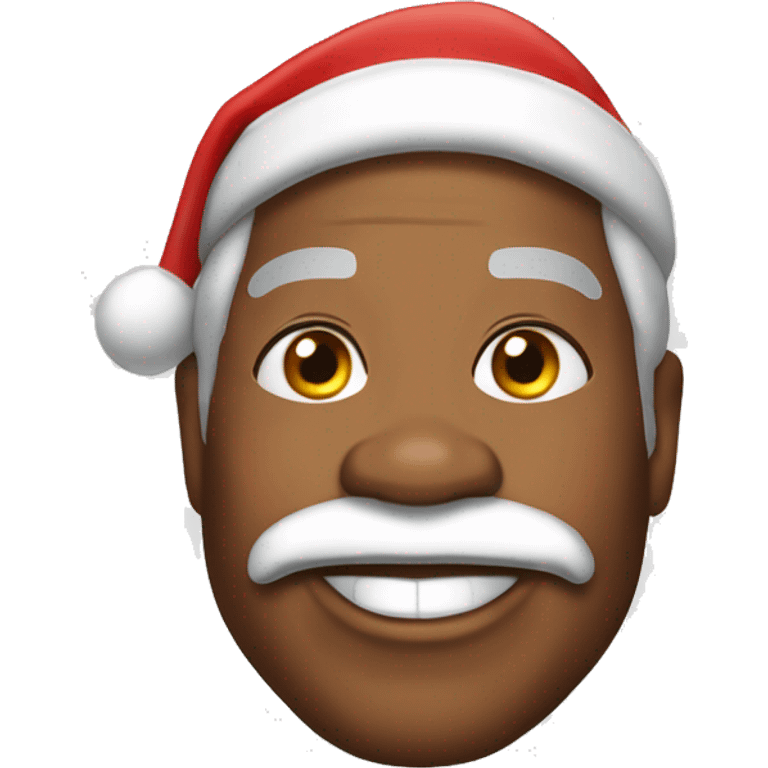 Oprah Winfrey as santa claus emoji