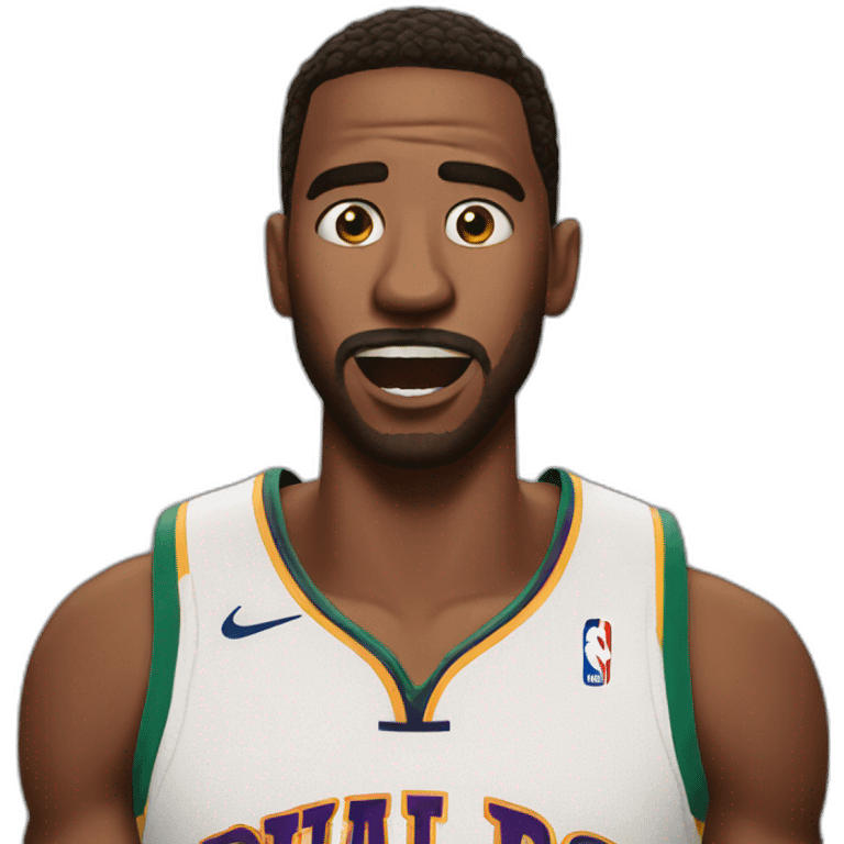 nba player shocked emoji