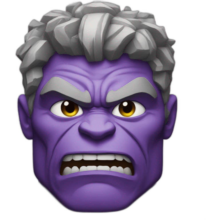 Purple hulk emoji