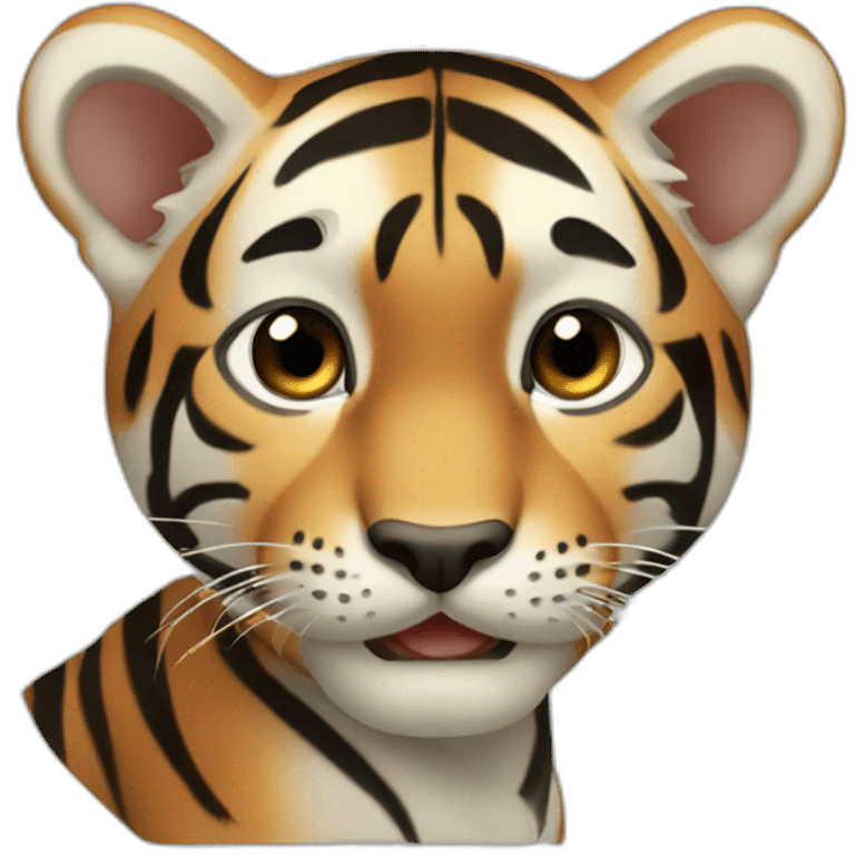 bébé tigre emoji