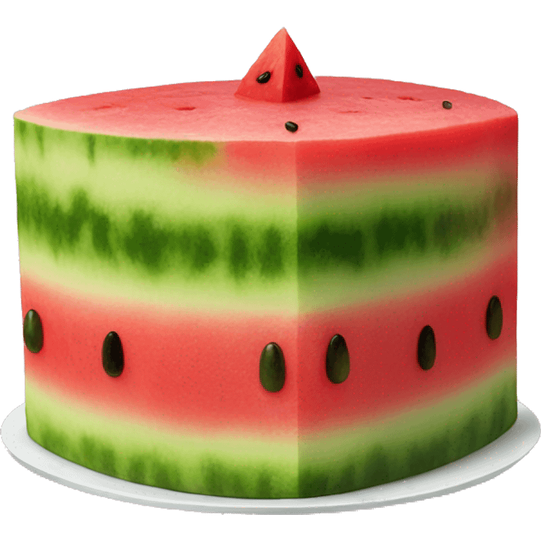 watermelon cake emoji