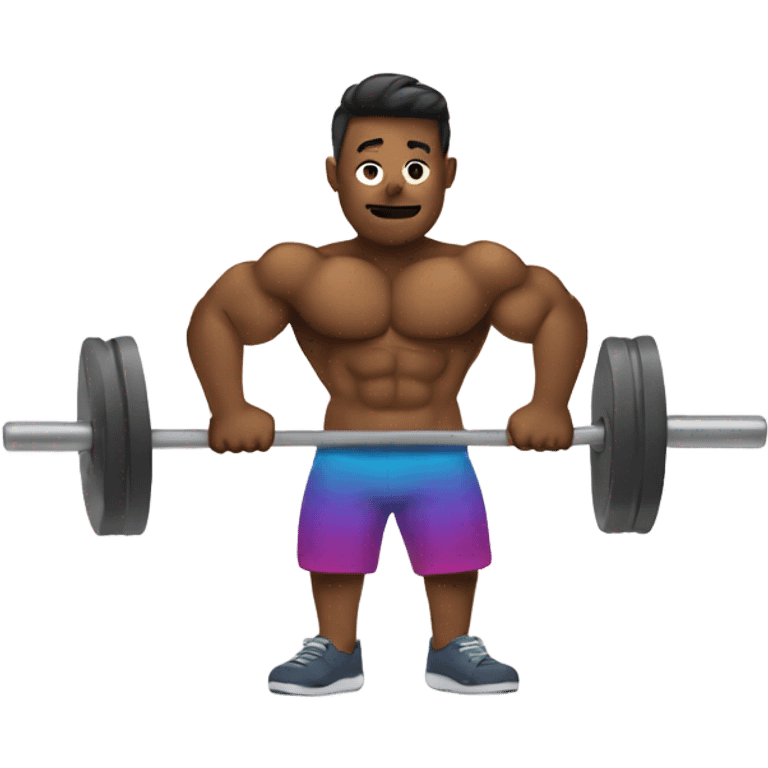 Gay barbell emoji