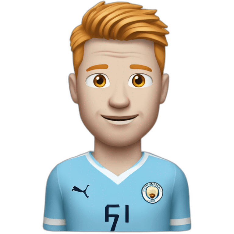 de bruyne realistic emoji