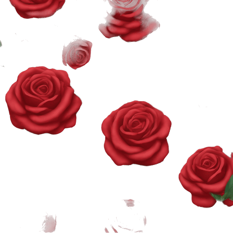 Roses with leoprint emoji