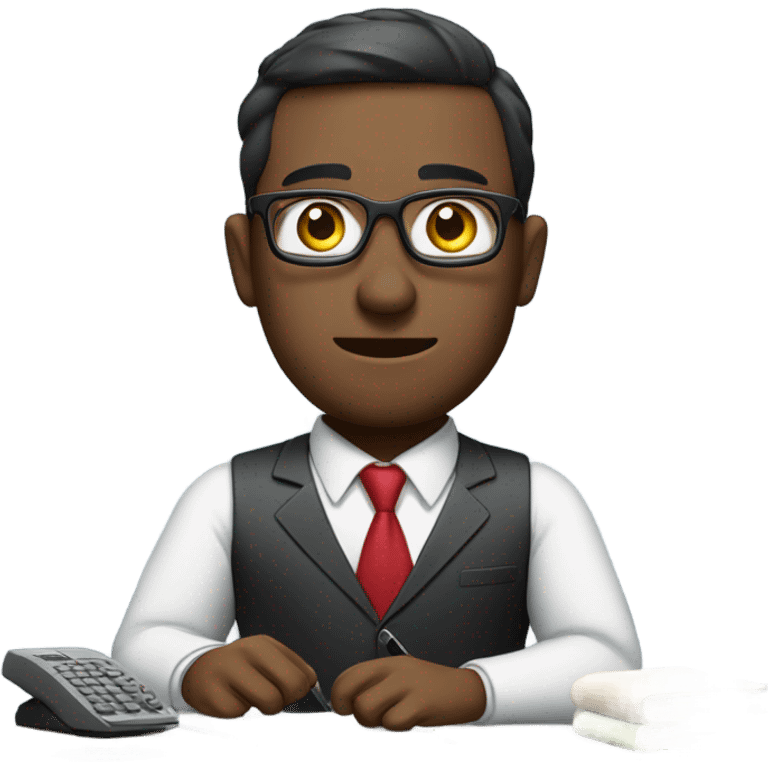 Office worker emoji