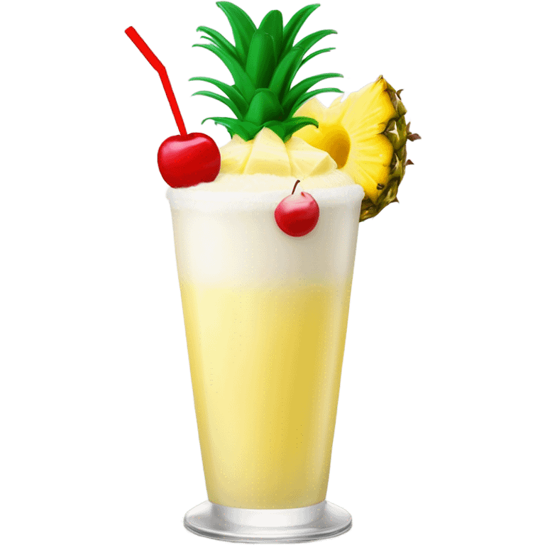 Piña colada emoji