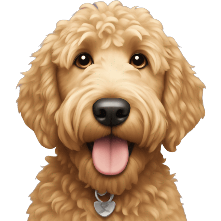 Golden doodle  emoji