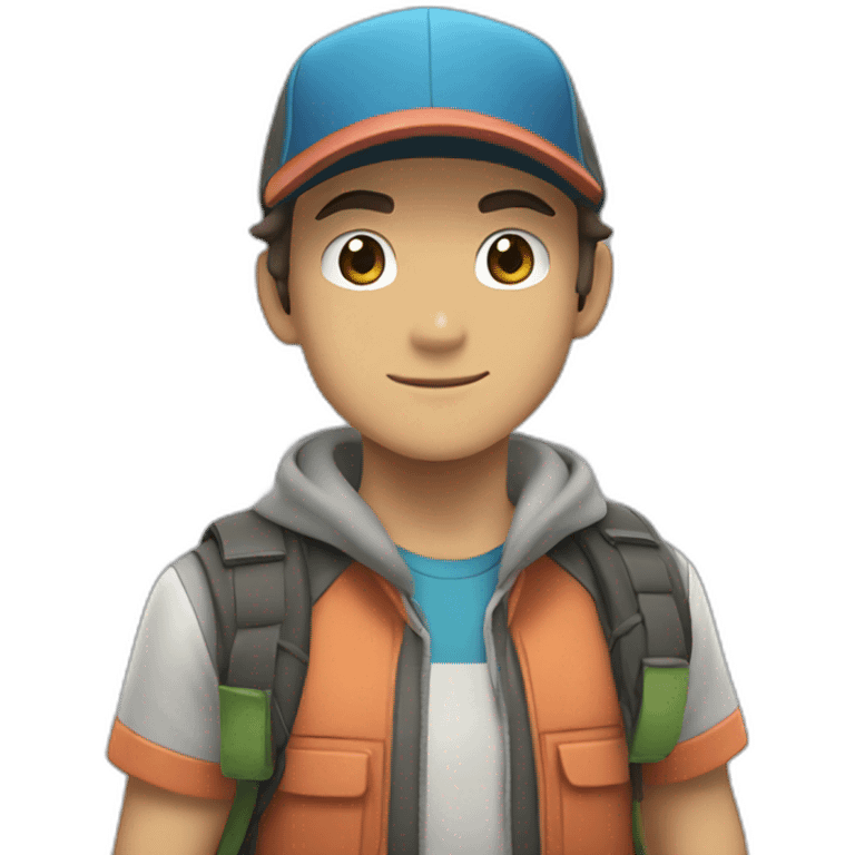 Pokemon Trainer Brock emoji