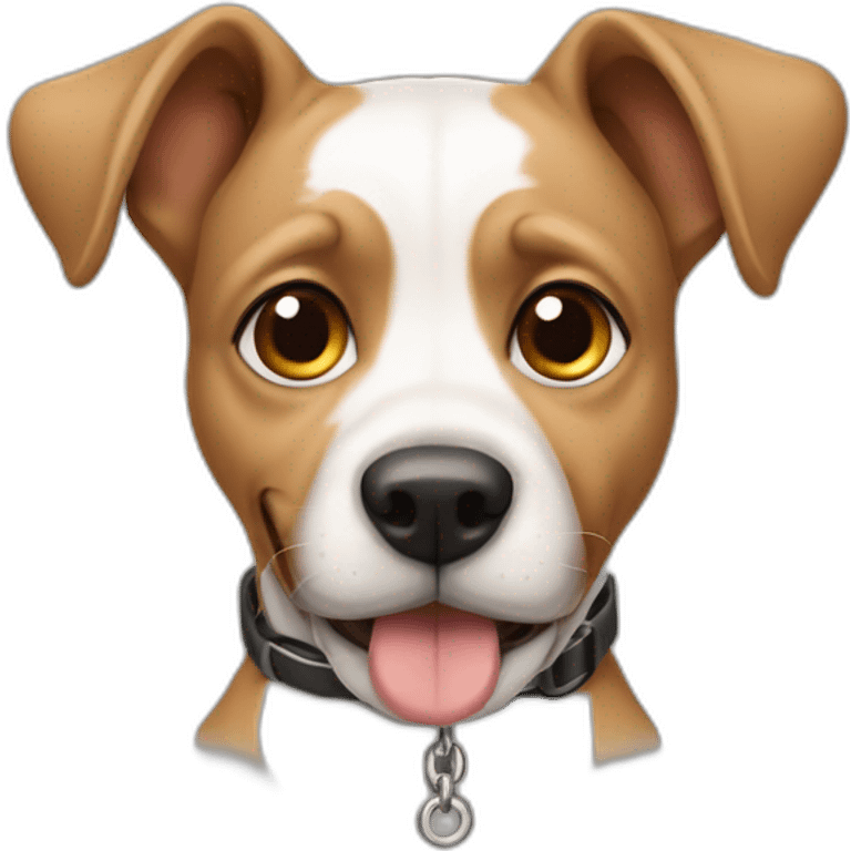 cachorro com coleira emoji