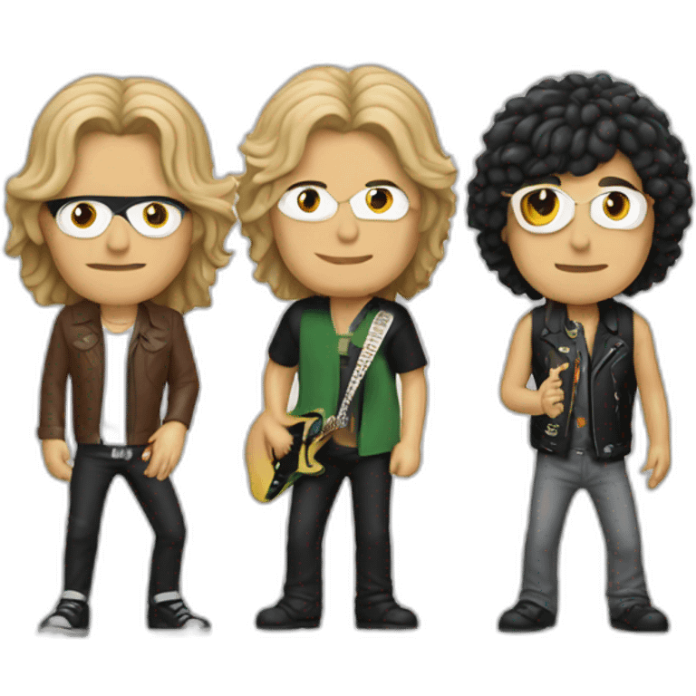 Rock band foreigner emoji