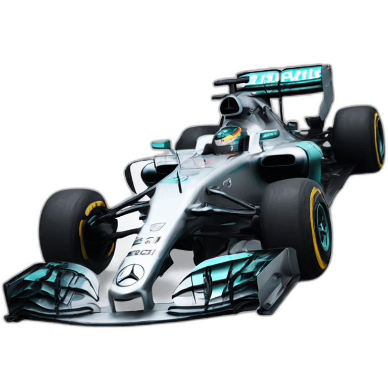 Mercedes f1 car emoji