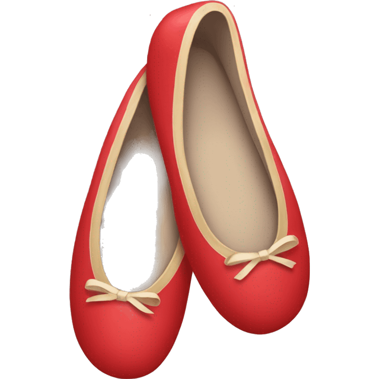 Red ballet shoes emoji  emoji