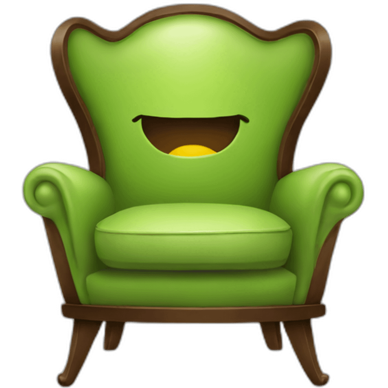 avocado armchair emoji