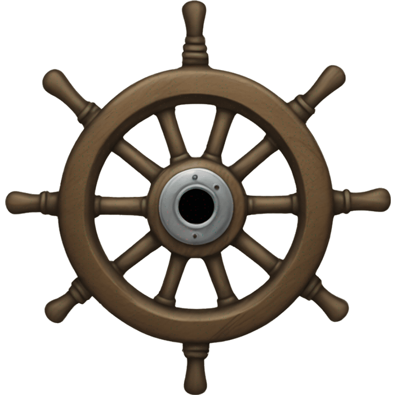 pirate boat wheel emoji