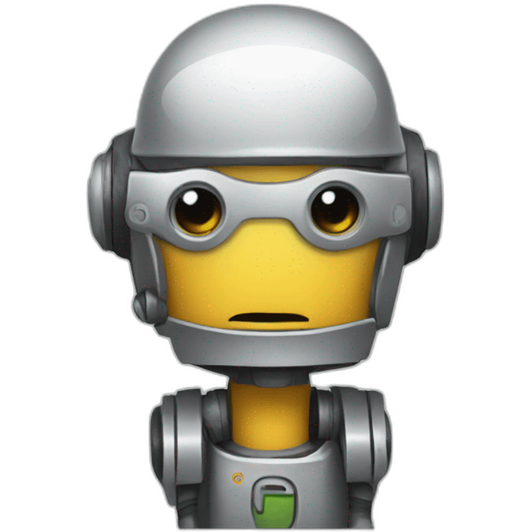 robot pintor emoji