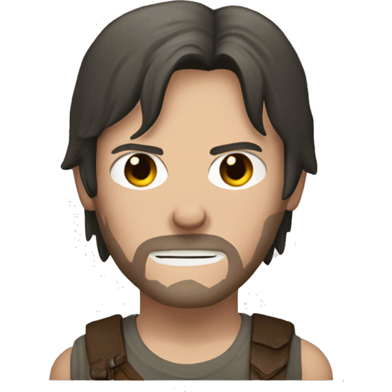 Daryl Dixon of the walking dead  emoji