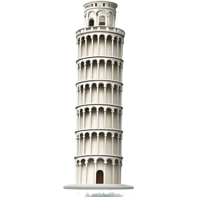 leaning tower of pisa emoji