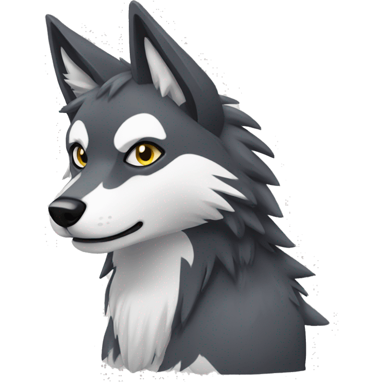 Mightyena full body emoji