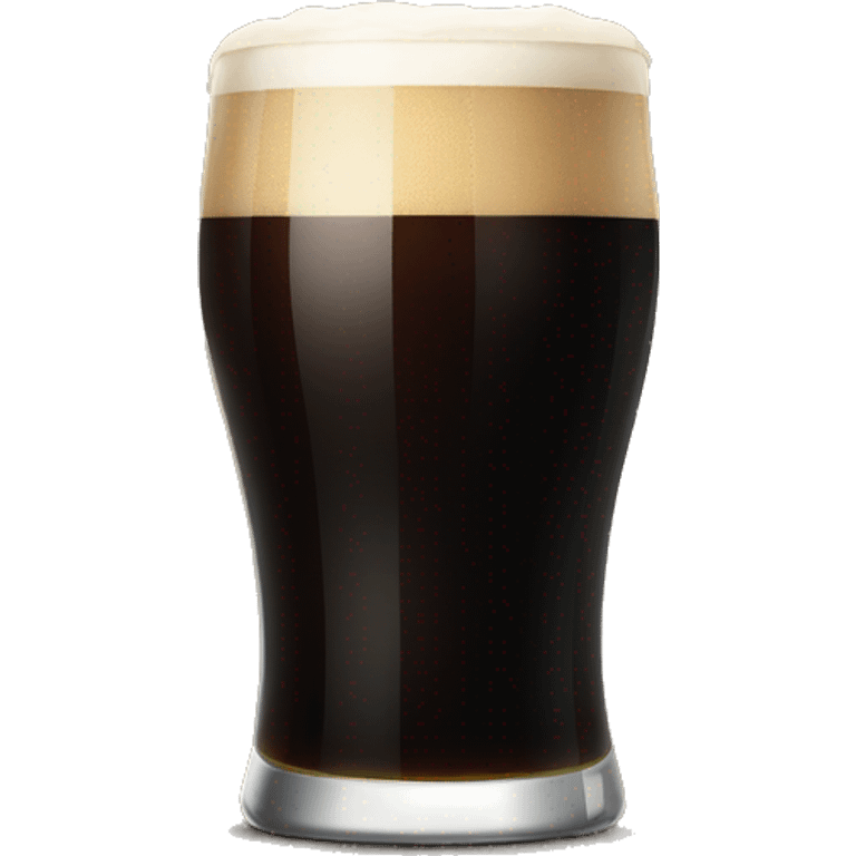 Pint of Guiness emoji