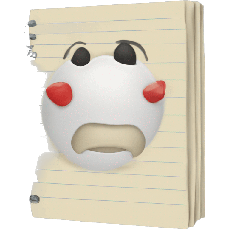 exercise book emoji